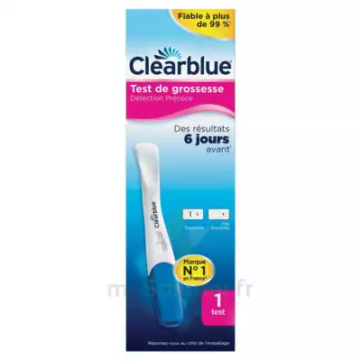 Clearblue Early Test De Grossesse Détection Précoce B/1 à Cagnac les Mines